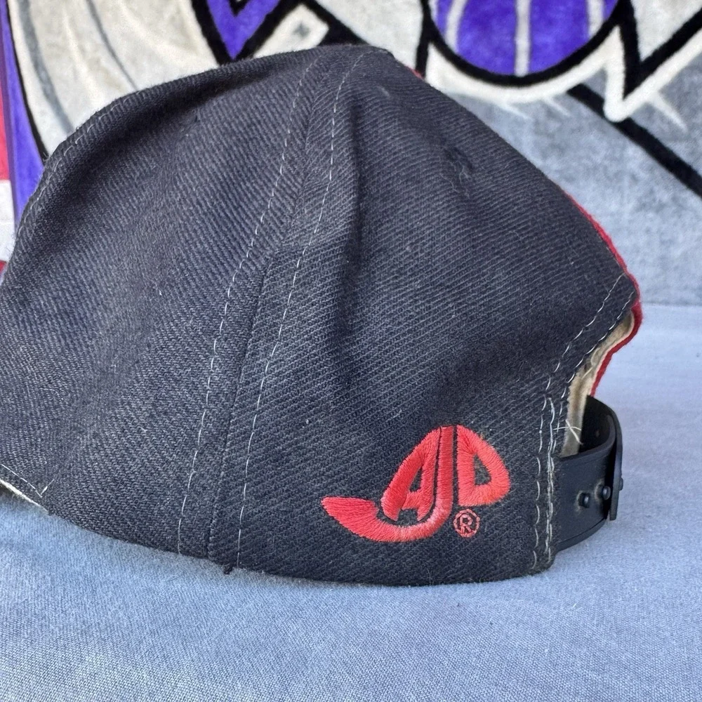 Vintage San Francisco 49ers NFL Pro‎ Line AJD Red/Black/White Hat Cap Snapback